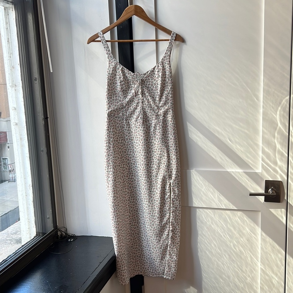 Abercrombie Corset Midi Dress